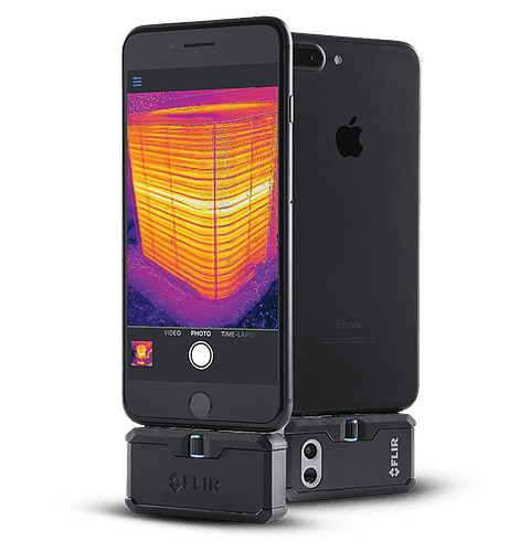 FLIR-ONEPROLTios FLIR Cámara termográfica para smartphones.