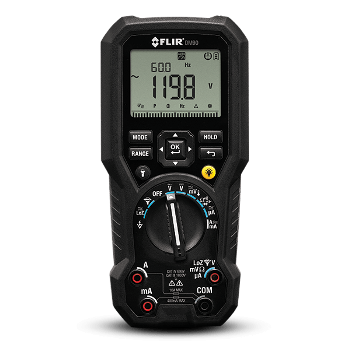 FLIR-DM90 FLIR Multímetro industrial True RMS 1