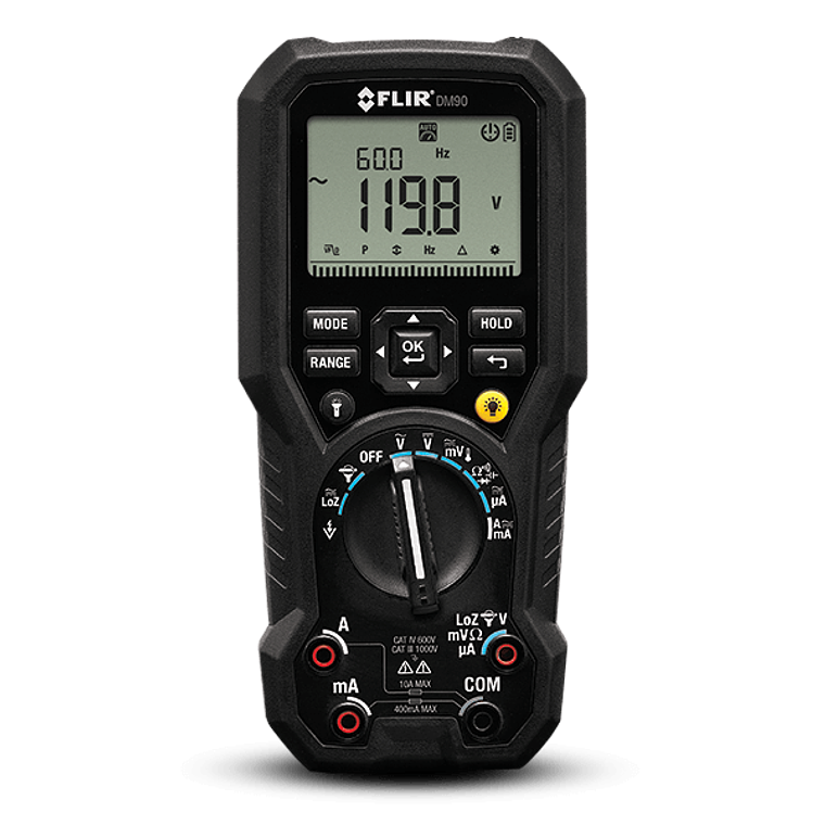 FLIR-DM90 FLIR Multímetro industrial True RMS 1