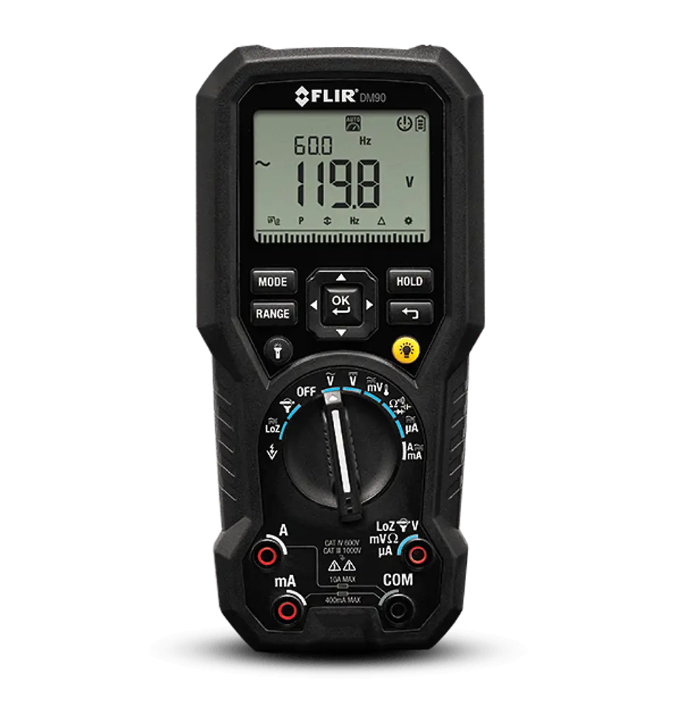 FLIR-DM90 FLIR Multímetro industrial True RMS 1