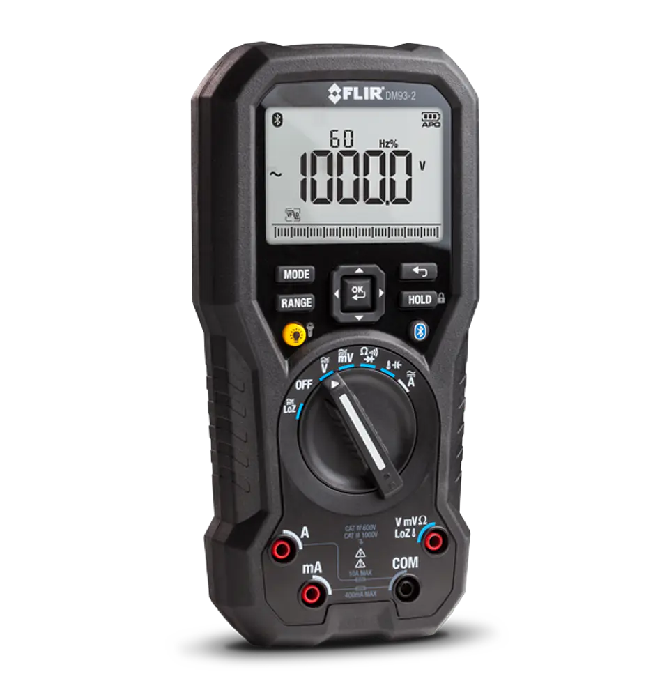 FLIR-DM93 FLIR Multímetro Digital Industrial True RMS 1