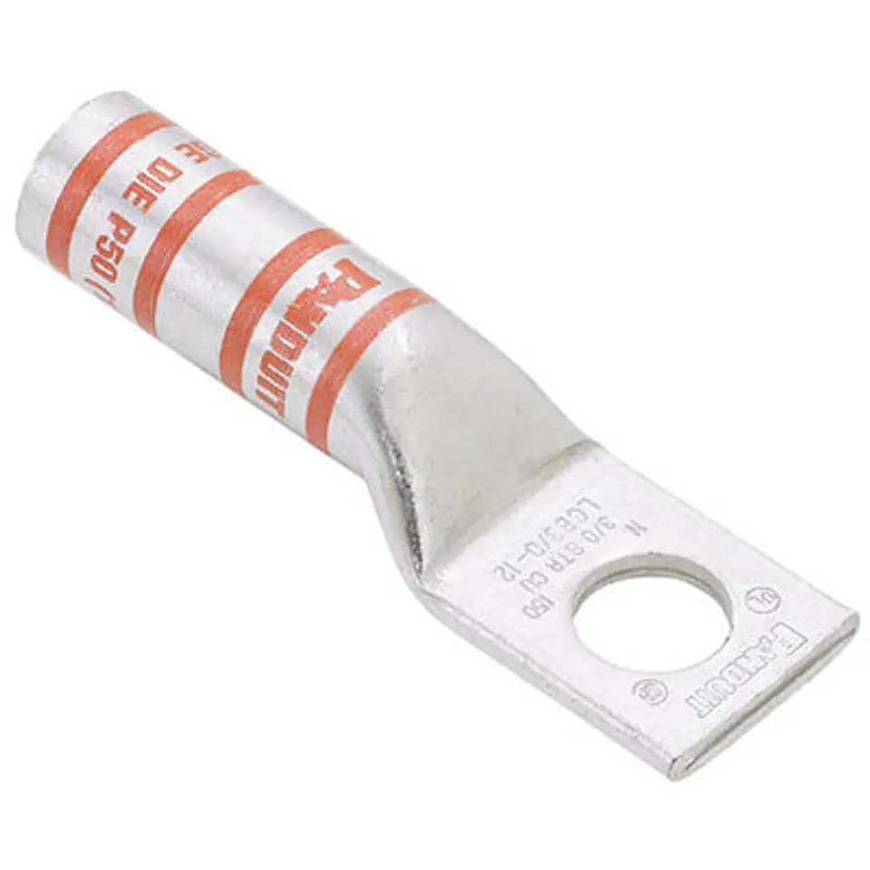 LCB35012X PANDUIT Zapata de compresión con lengüeta recta con 1 orificio de cobre Pan-Lug™ 1