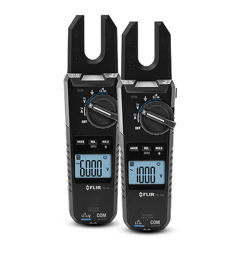 FLIR-VT8-1000V FLIR Probador de voltaje, continuidad y corriente True-RMS de mandíbula abierta