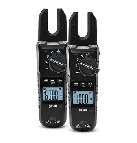 FLIR-VT8-1000V FLIR Probador de voltaje, continuidad y corriente True-RMS de mandíbula abierta