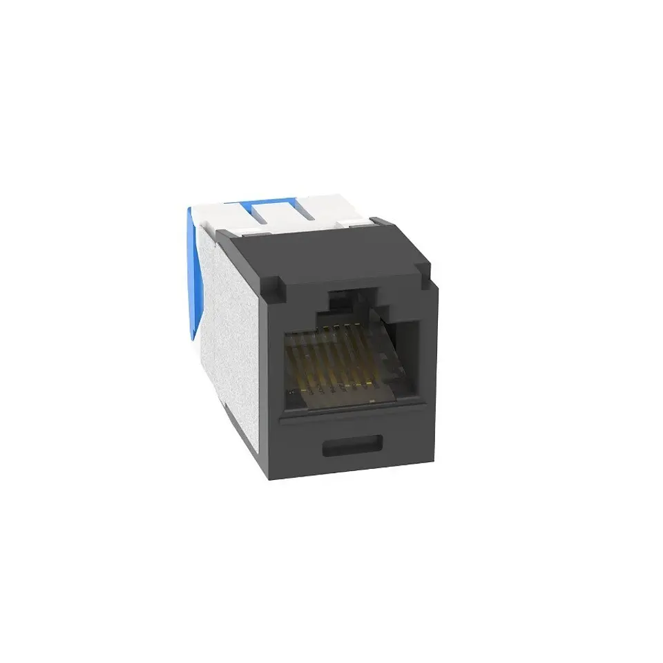 CJ6X88TGBL PANDUIT Módulo Jack UTP Mini-Com TX6 Cat6a 10 Gig 1
