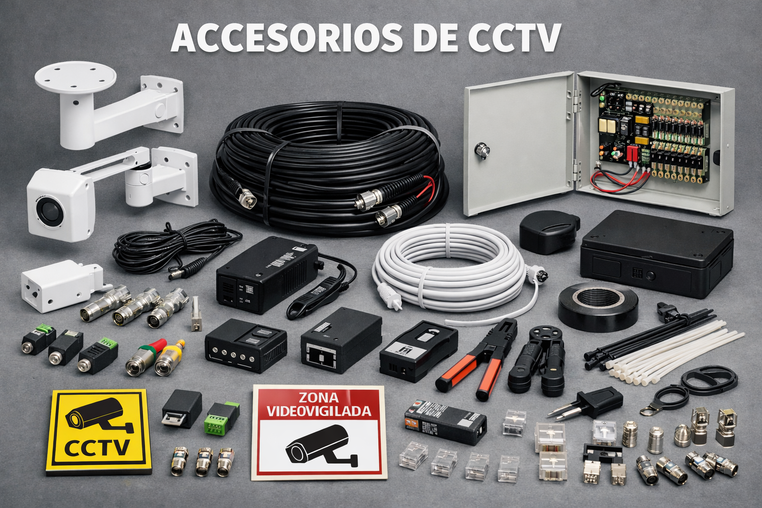 Accesorios CCTV
