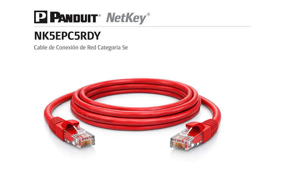 NK5EPC5RDY NETKEY Cable de conexión de red categoría 5e 1