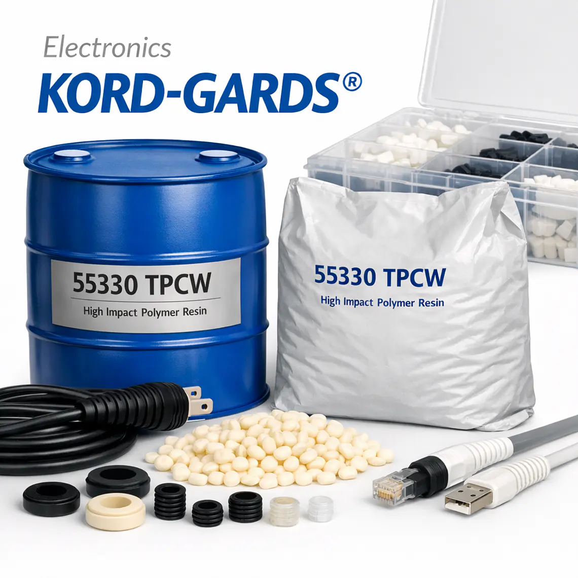 55330 TPCW Resina de polímero de alto impacto 1