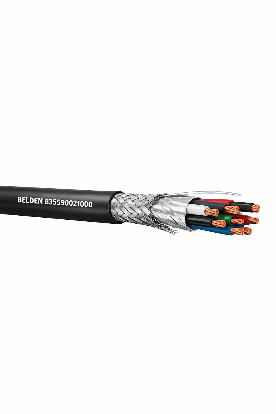 835590021000 BELDEN Cable  categoria 6A UTP, 23 AWG, PVC, 500 MHz, 1000 ft, RoHS 1