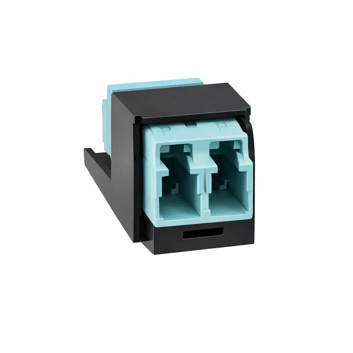 CMDSAQLCZBL PANDUIT Adaptador dúplex Aqua LC Mini-Com® negro 1