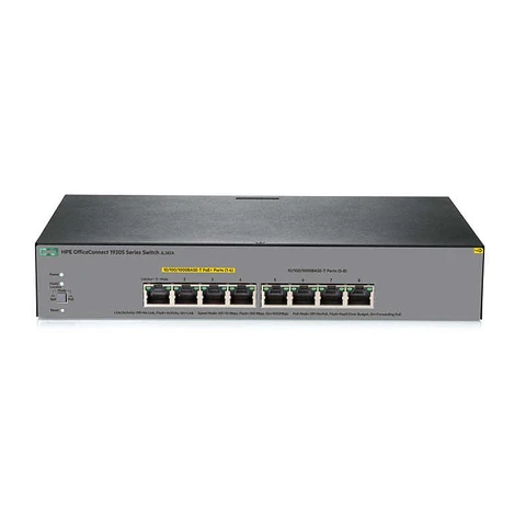 JL383A HPE Switch gestionado Ethernet Gigabit HPE OfficeConnect 1920S de 8 puertos PPoE+ 65W.