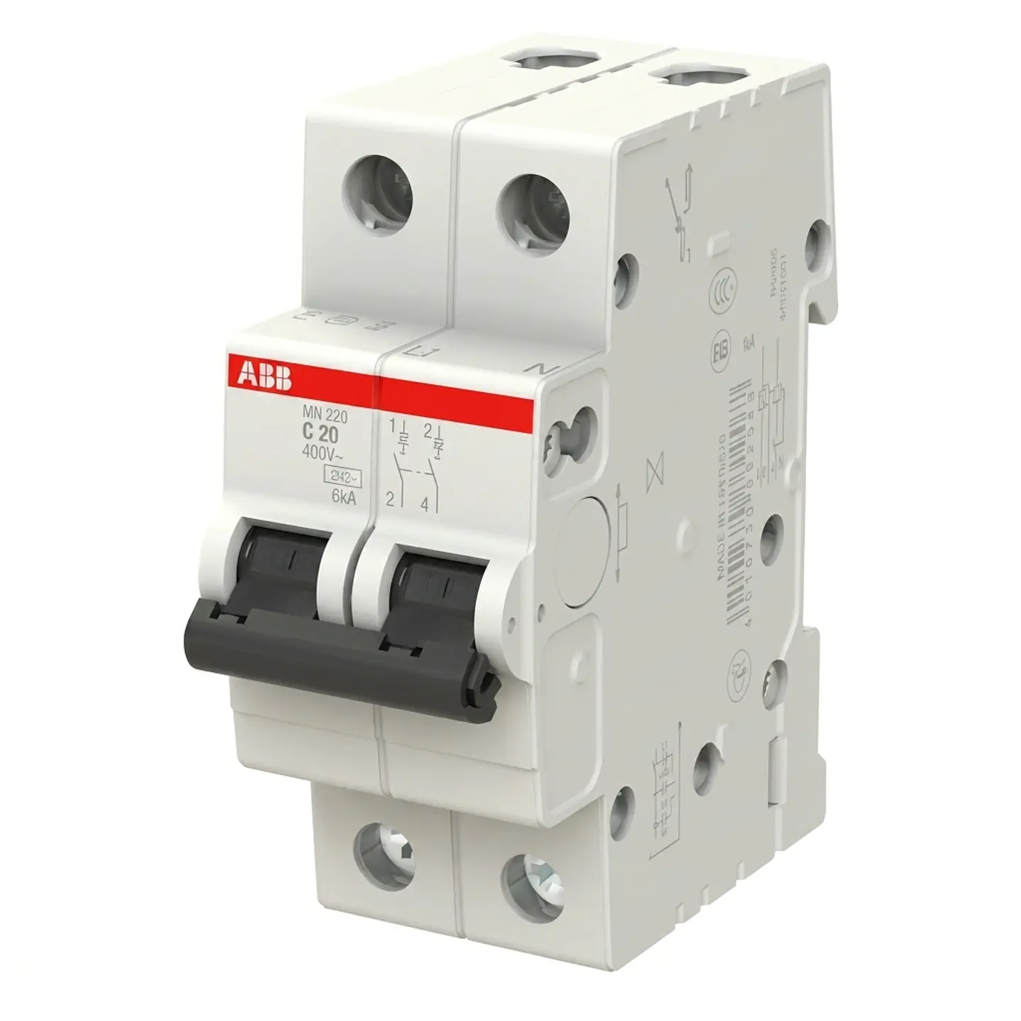 2CCP842001R1139 ABB Interruptor Miniatura de Alto Rendimiento S802PV-S13 1