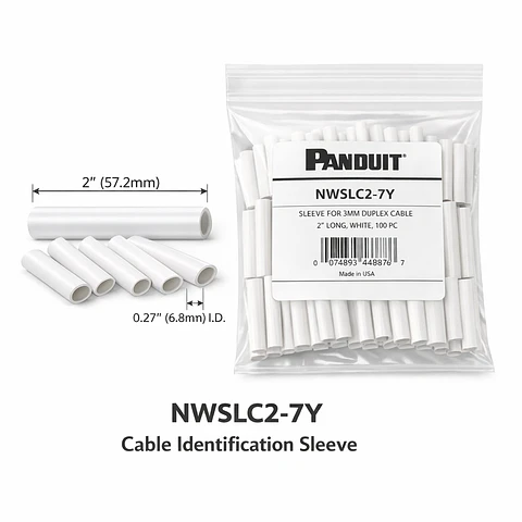 NWSLC27Y PANDUIT Manga de Identificación de Cable NWSLC2-7Y