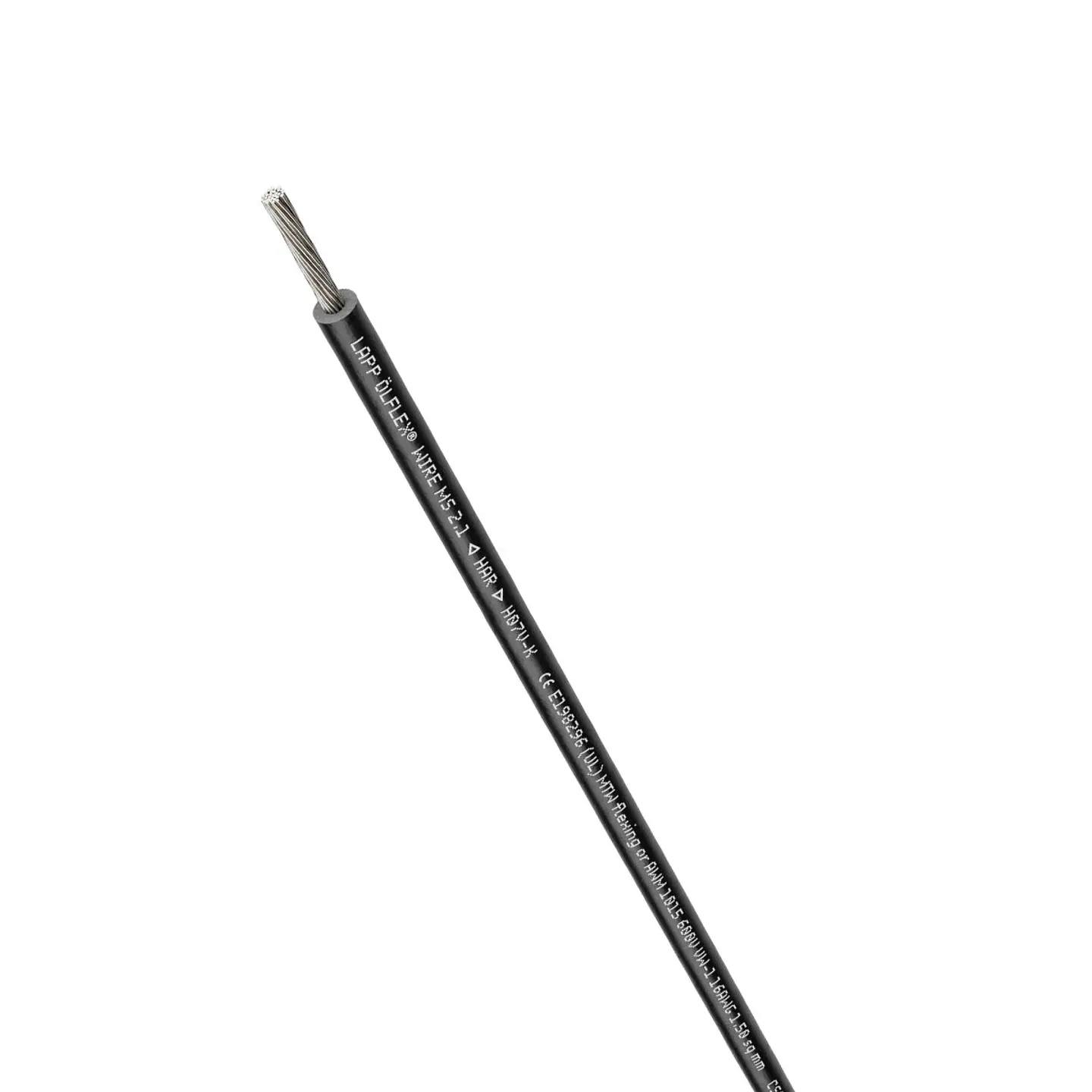 4161001 ÖLFLEX® Cable de conexión de núcleo único H07V-K 4 AWG negro 1