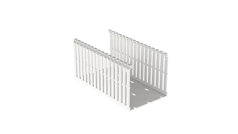MC50X50WH2 PANDUIT Conductor de cableado de ranura estrecha tipo MC Panduct™ con cubierta