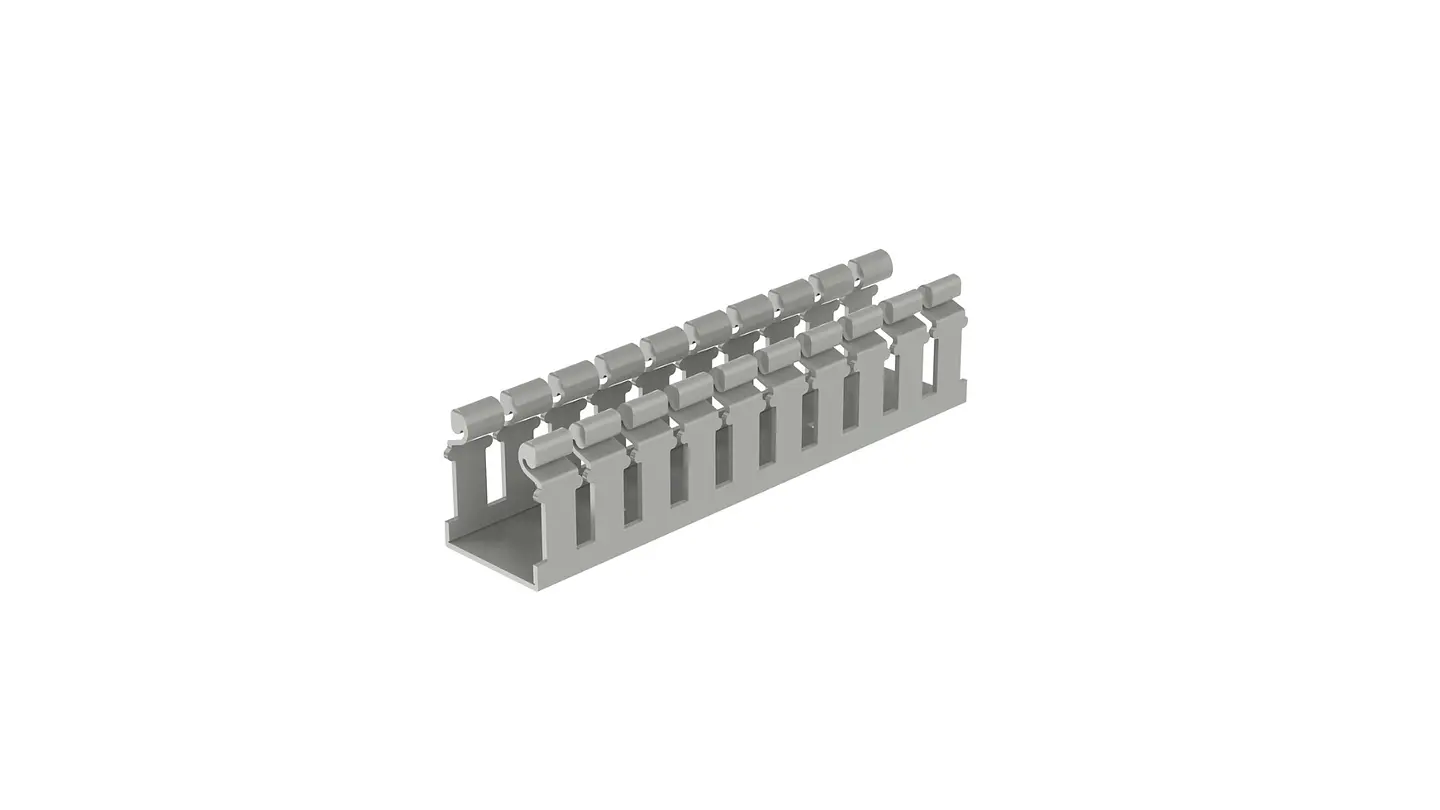 H1.5X2LG6 PANDUIT Conductor ranura ancha tipo H Panduct™ con cubierta abisagrada 1