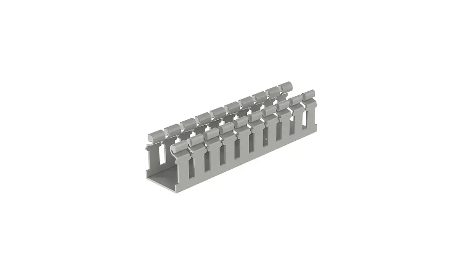 H1.5X2LG6 PANDUIT Conductor ranura ancha tipo H Panduct™ con cubierta abisagrada 1