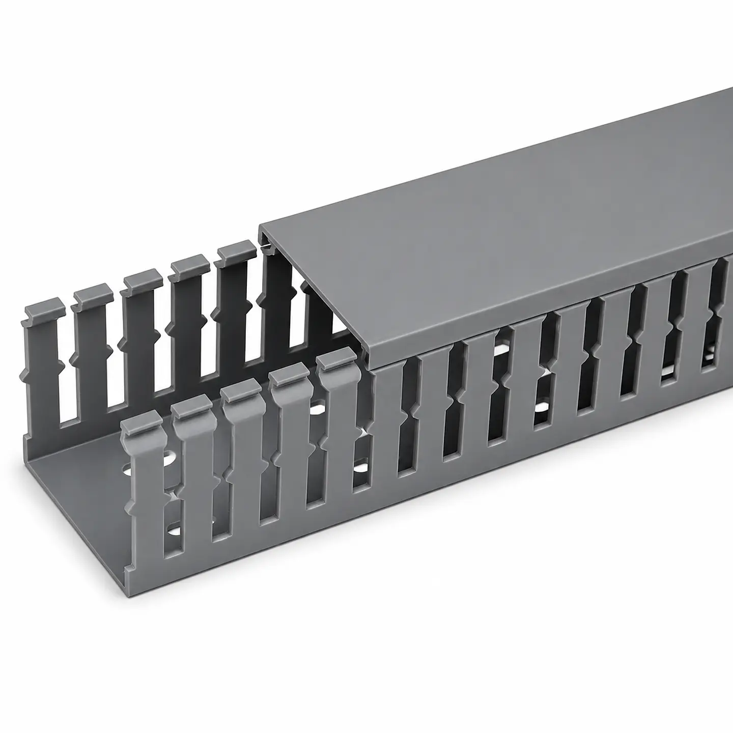 FC3X3LG2 PANDUIT Panduct® Tipo F Canal de Cableado de Ranura Estrecha 1