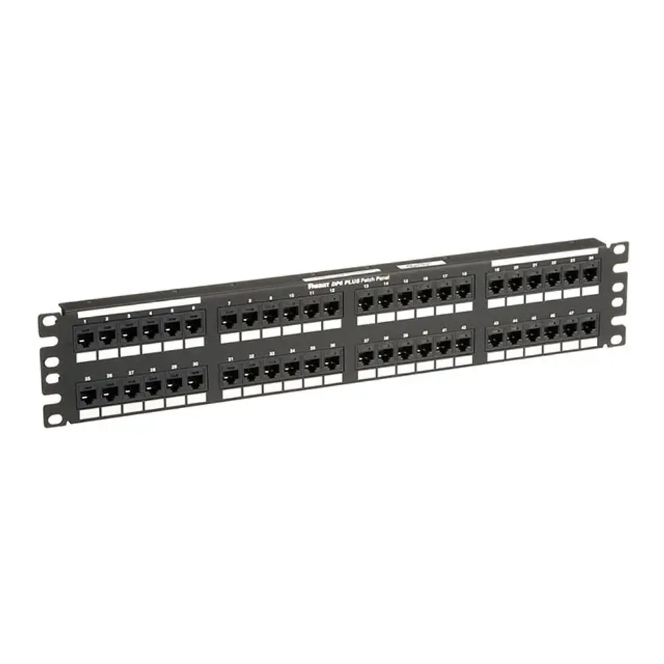 DP48688TGY PANDUIT Panel de parcheo de golpe plano Data-Patch DP6 PLUS 1