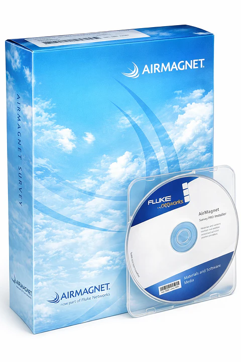 AM/A4018 FLUKE Software de diseño y encuesta de redes inalámbricas AirMagnet Survey PRO (Incluye módulo Planner)