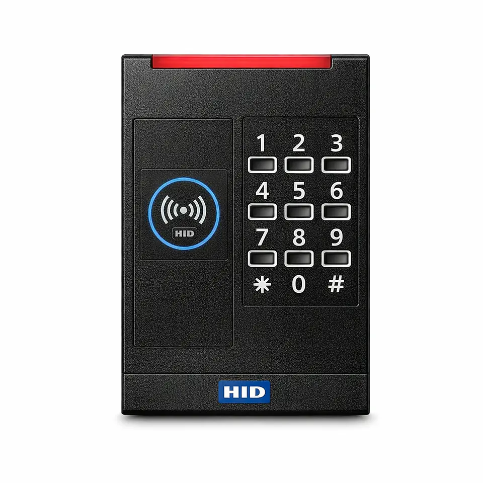 AC-HID-READ-MCLASS-SE-PROX-WG-921PTNTEK00000 AVIGILON Lector de tarjeta inteligente con teclado HID multiCLASS SE RPK40 1