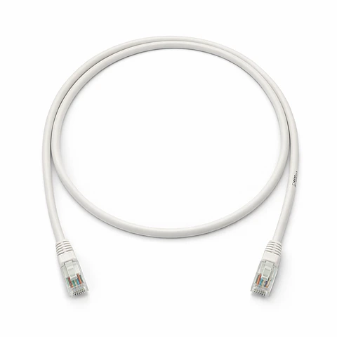 NK5EPC3Y NETKEY Cable de parcheo Ethernet Cat 5e, 3 pies, blanco apagado