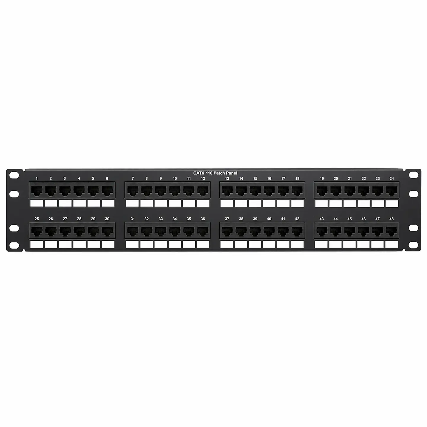 DP485E88TGY PANDUIT Panel de parcheo de red de 48 puertos 1