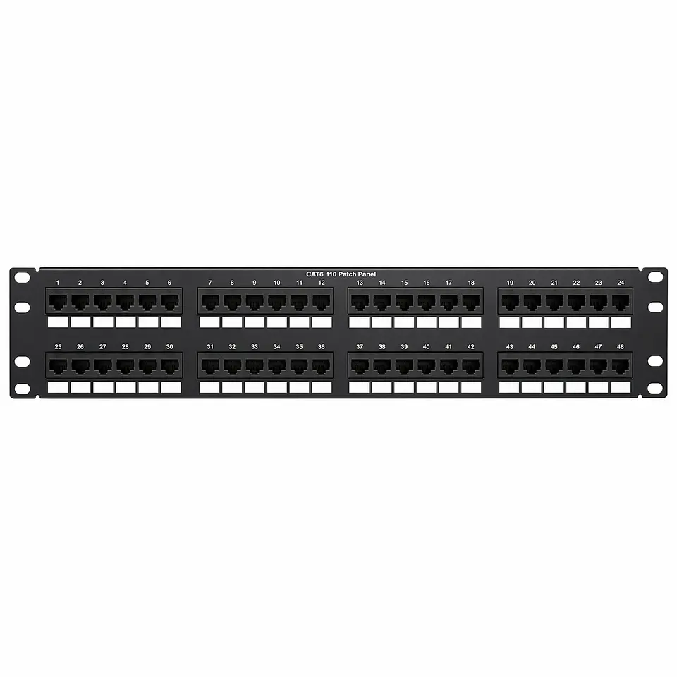DP485E88TGY PANDUIT Panel de parcheo de red de 48 puertos 1
