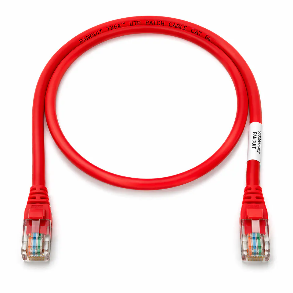 UTP6AX10RD PANDUIT Cable de conexión UTP de categoría 6A 1