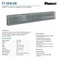 F1.5X4LG6 PANDUIT Conducto de cableado de ranura estrecha - Miniatura 1