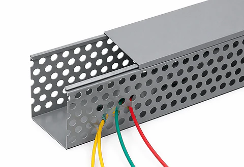 D4X4LG6 PANDUIT Canal de paso redondo para cableado