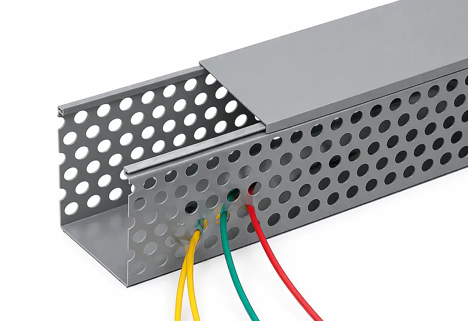 D4X4LG6 PANDUIT Canal de paso redondo para cableado 1