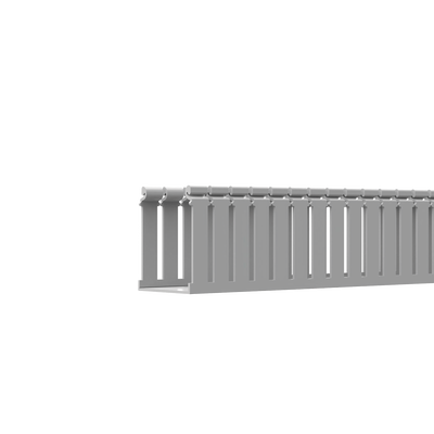PANDUIT - FC4X3LG2 - Canaleta ranurada PVC tipo F