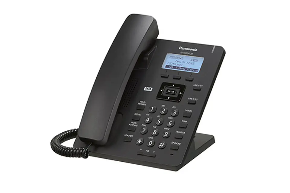 PANASONIC - KX-HDV130XB - Teléfono IP SIP 2 líneas 1