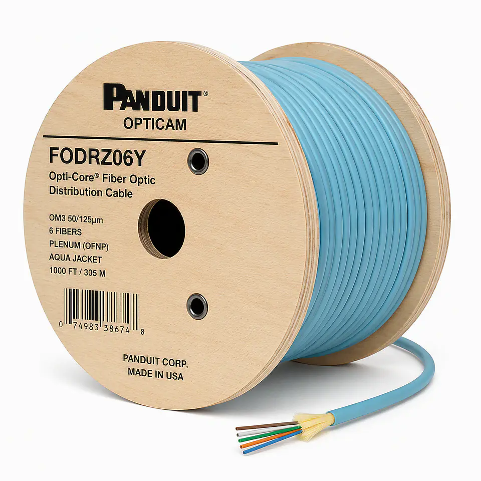 FODRZ06Y PANDUIT Cable de distribución de fibra óptica Opti-Core 1