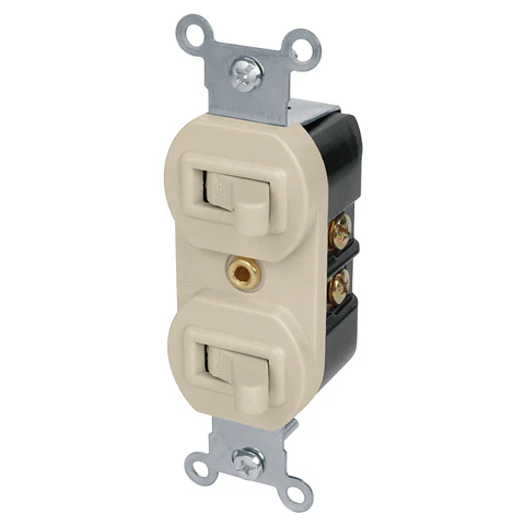 AKSI - 116823 Interruptor Palanca Doble 125V 10A AKSI