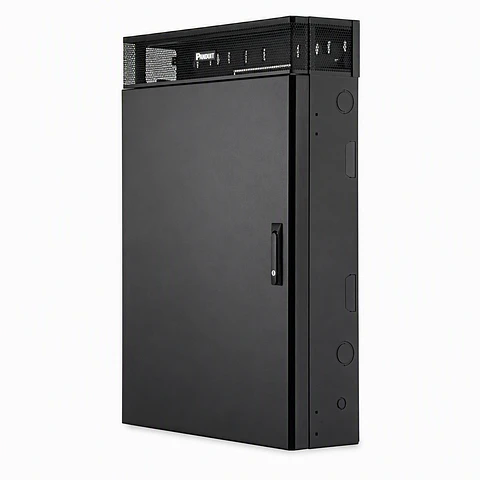 WME3BL PANDUIT Enclosure de Montaje en Pared Vertical TrueEdge, 3RU, Negro