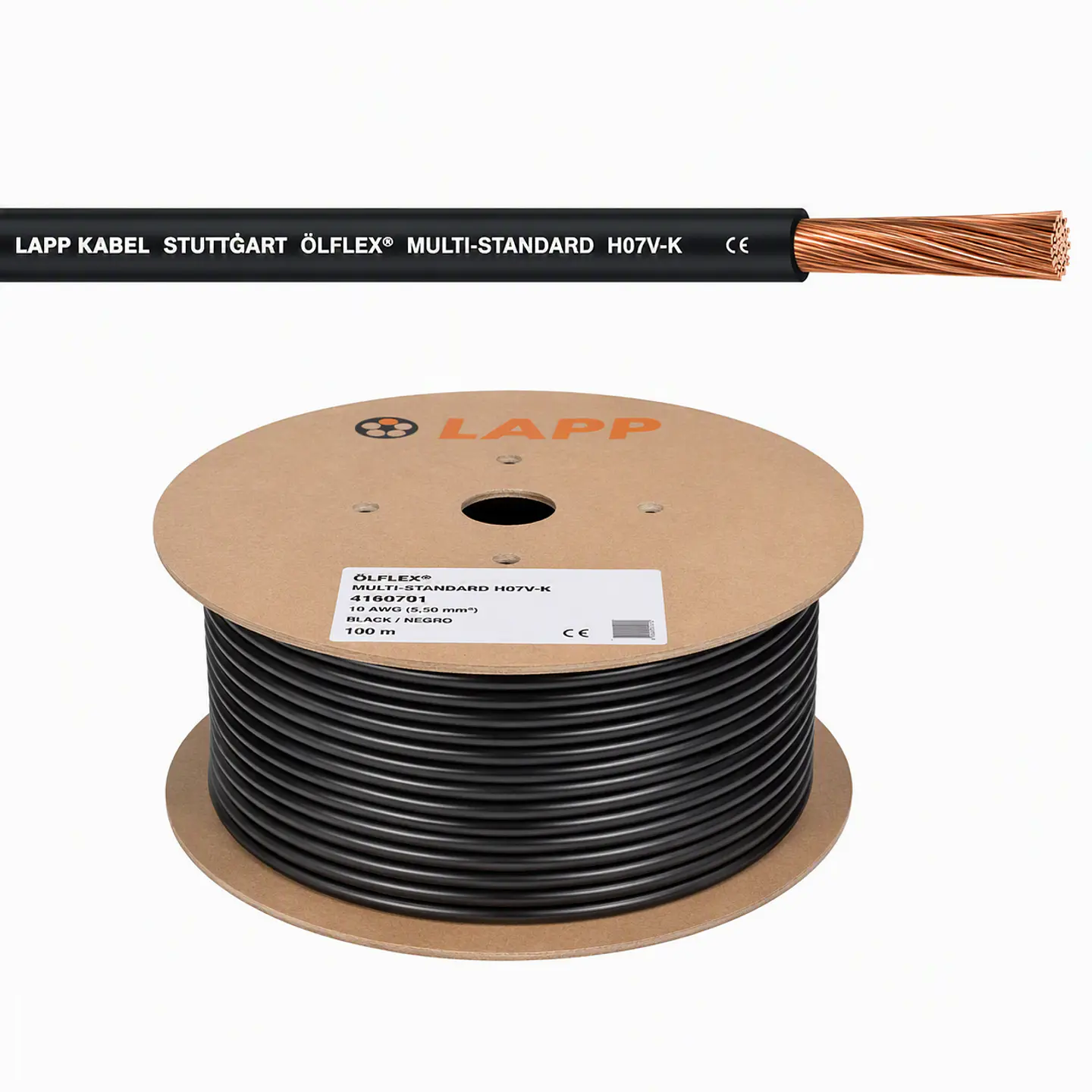 4160701 ÖLFLEX® Cable de núcleo único ÖLFLEX® WIRE MS 2.1 1