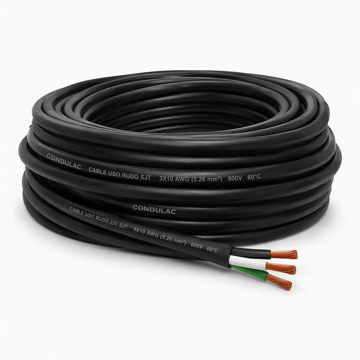 CUR3X10 Cable Uso Rudo 3x10 AWG Condulac 1