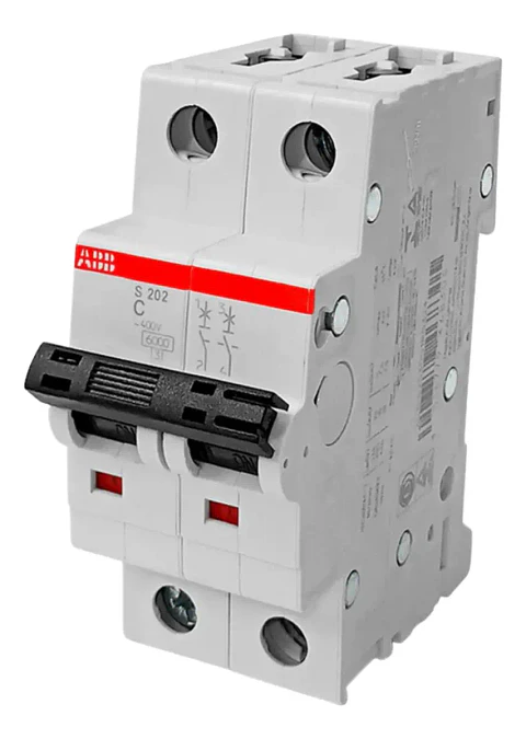 ABB Interruptor Automático 2 Polos, 400V, 16A, 2CDS252001R0164