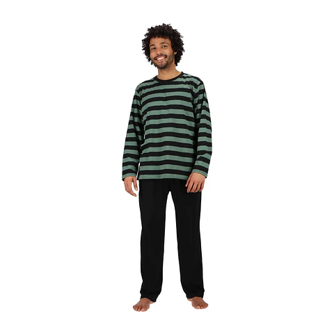 PIJAMA ALGODÓN NEGRO