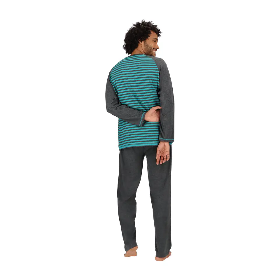 PIJAMA ALGODÓN GRIS MARENGO 2