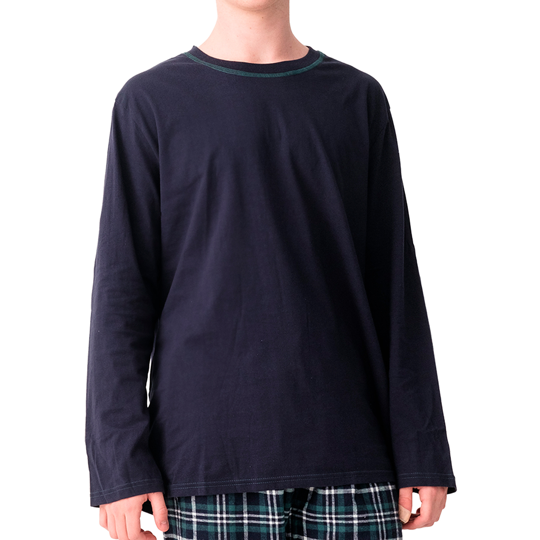 PIJAMA ALGODÓN AZUL 3