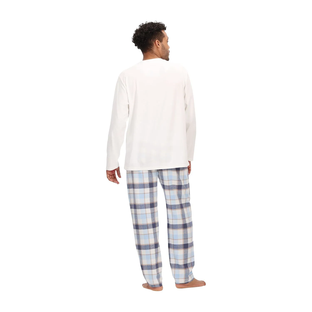 PIJAMA LARGO ALGODÓN IVORY 3