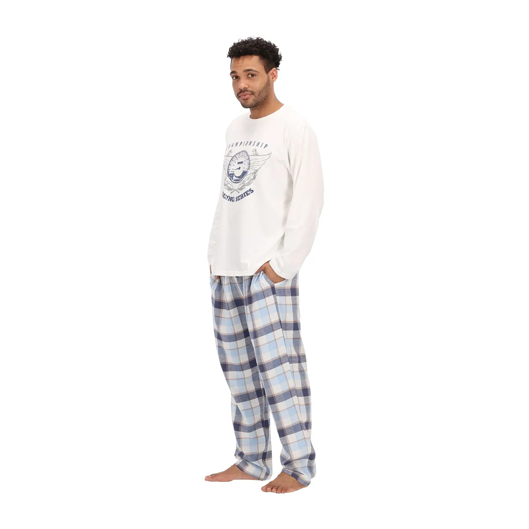 PIJAMA LARGO ALGODÓN IVORY 2