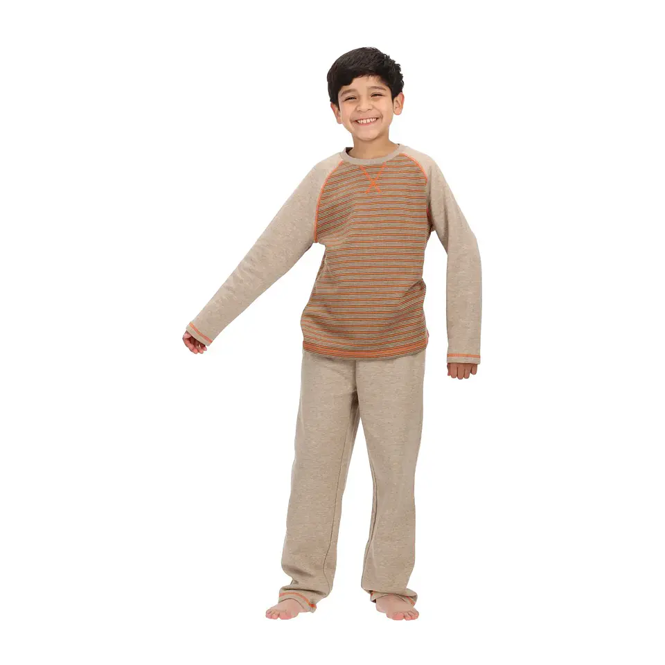 PIJAMA LARGO JUVENIL CAFÉ 1