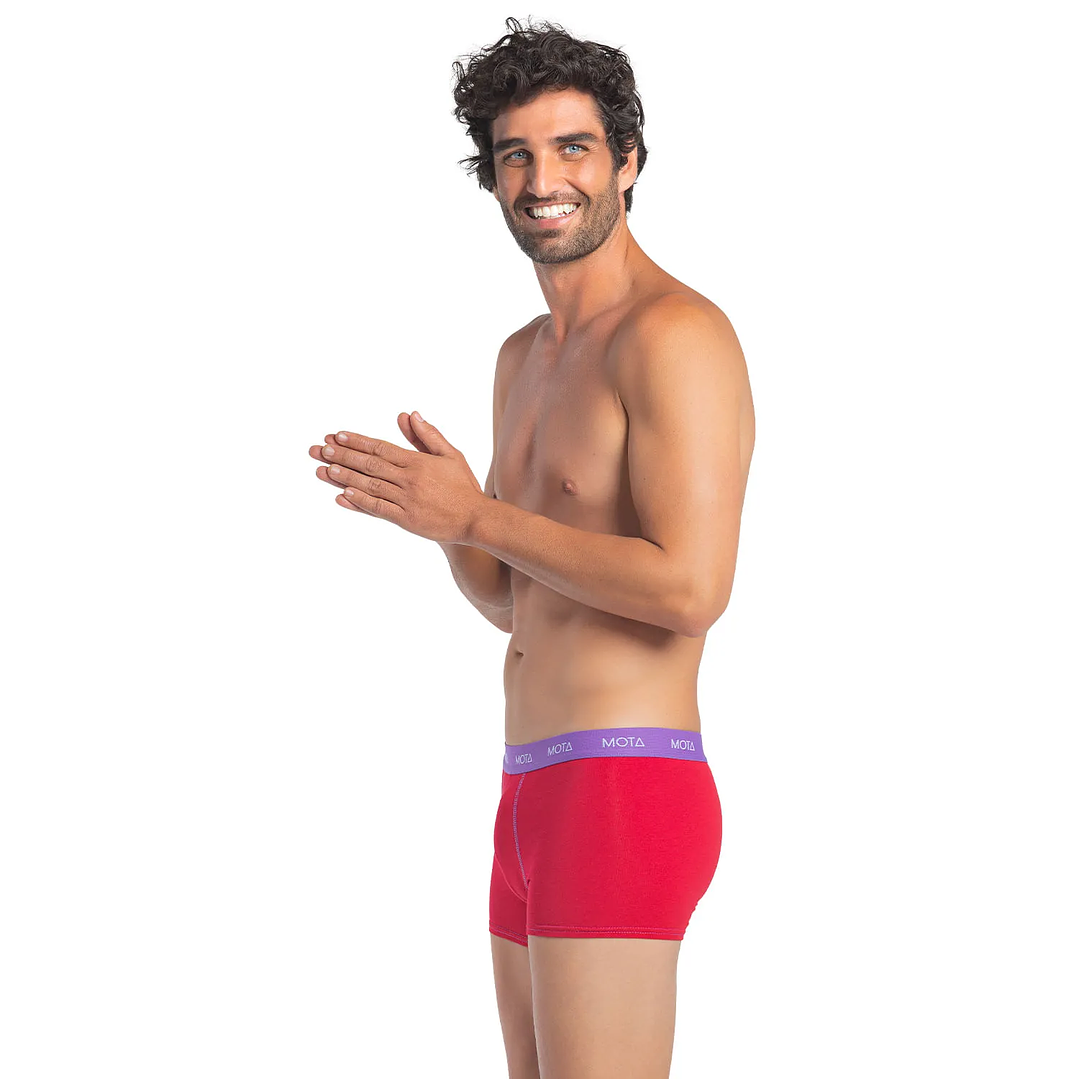 BÓXER CORTO ALGODÓN PACK3 SURTIDO 3 4