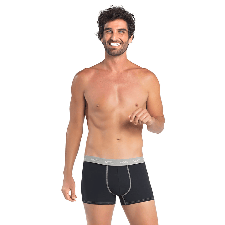 BÓXER CORTO ALGODÓN PACK 3 SURTIDO 4 4