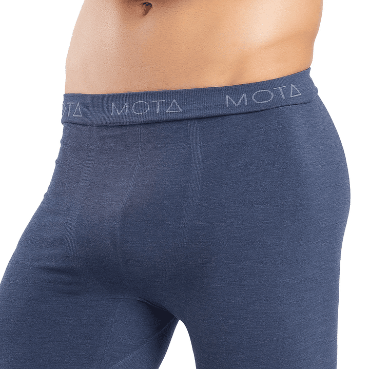 CALZA VISCOSA PRIMERA CAPA AZUL 2