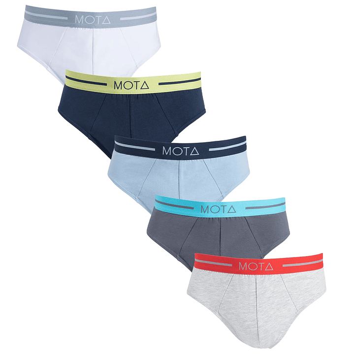 CALZONCILLO ALGODÓN PACK 5 SURTIDO 1 1